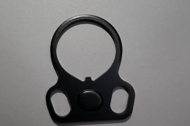 Ar .223 5.56 .308 Buffer Tube Receiver End Plate, 2 Attachment Points