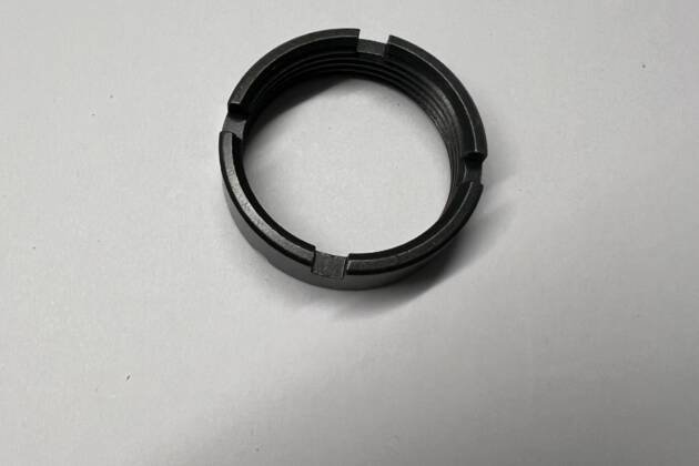 Ar 15 M16 Extension Castle Nut, Steel, Mil Spec 2