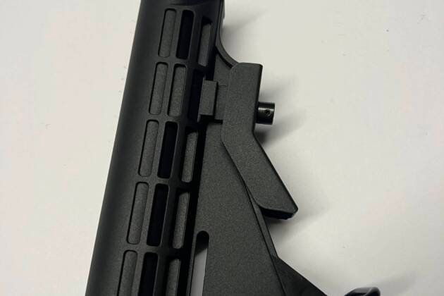 Mil Spec Adjustable Stock W Sling Adapter, Black (1)