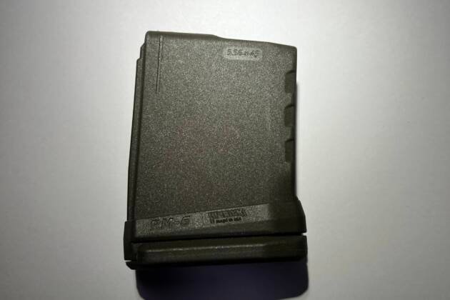 Pro Mag Ar 15 5rd, Olive Drab Polimer