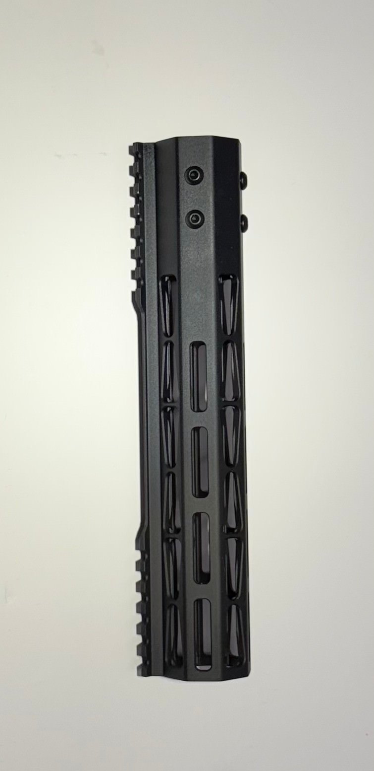 10 Presma® Ar 15 Super Light M Lok Series Free Float Handguard With Partial Top Rail