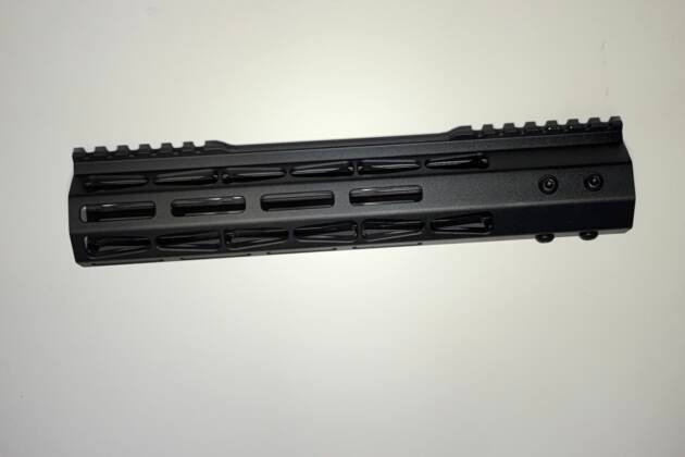 10 Presma® Ar 15 Super Light M Lok Series Free Float Handguard With Partial Top Rail 2