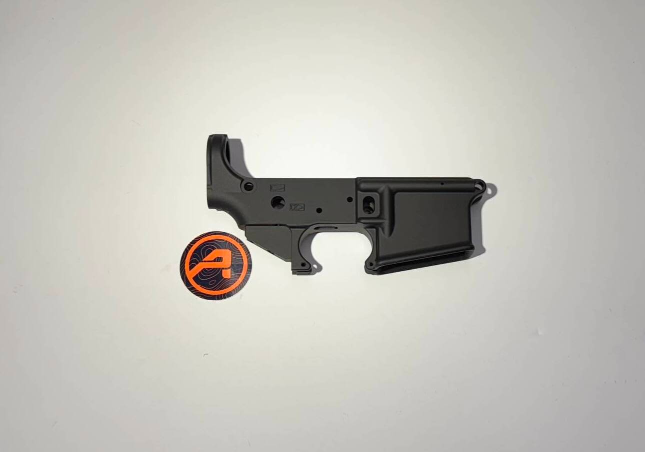 !ffl Ar15 Stripped Lower Receiver, Gen 2 Anodized Black
