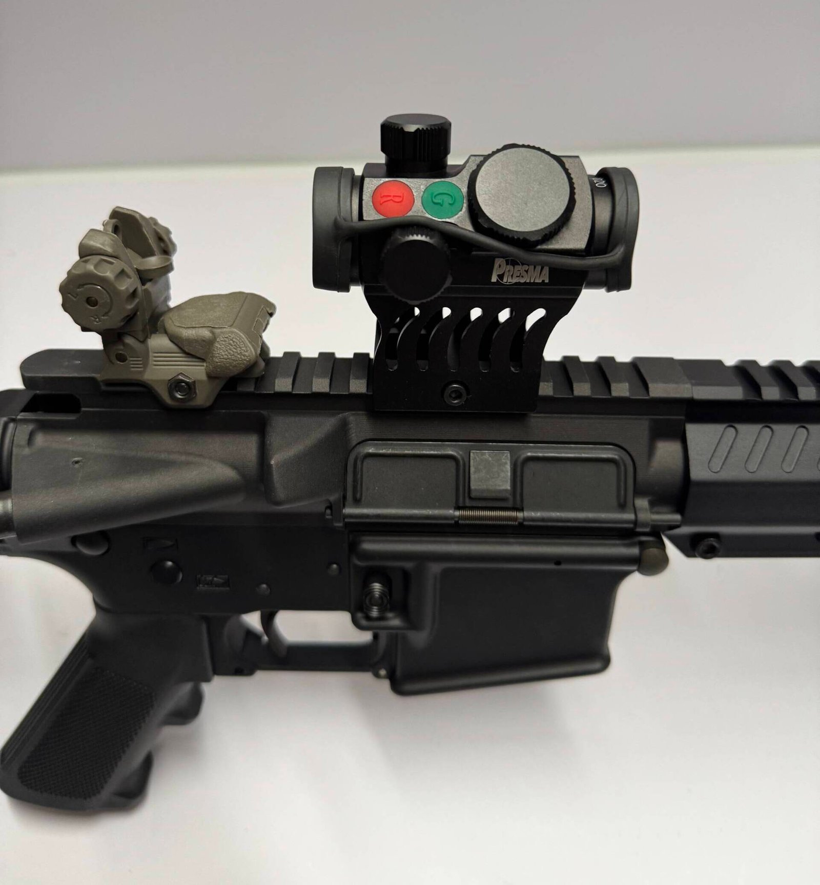 Presma® Red Hawk Series Compact Reflex Red Green Dot Scope With Integrated 1 High Profile Picatinny Mount